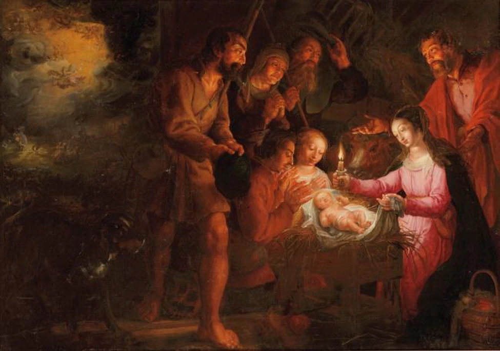 Adorazione dei pastori - attribuito